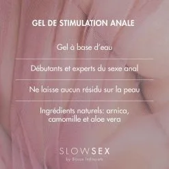 Bijoux Indiscrets Gel De Stimulation Anale Effet Relaxant - Slow Sex -Lingerie Soldes Boutique 0322 anal play gel 3 1080x