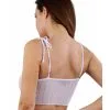 Top Court En Résille Blanche Noué Sur Les épaules -Lingerie Soldes Boutique 20730 wh top court 1