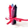 Bougies Basse Température - Multicolores 1 Bougies Basse Température - Multicolores -Lingerie Soldes Boutique 4 bougies bdsm basse temperature noire bleu rouge violet