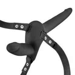 Gode Ceinture Double - Noir -Lingerie Soldes Boutique 5310010010e