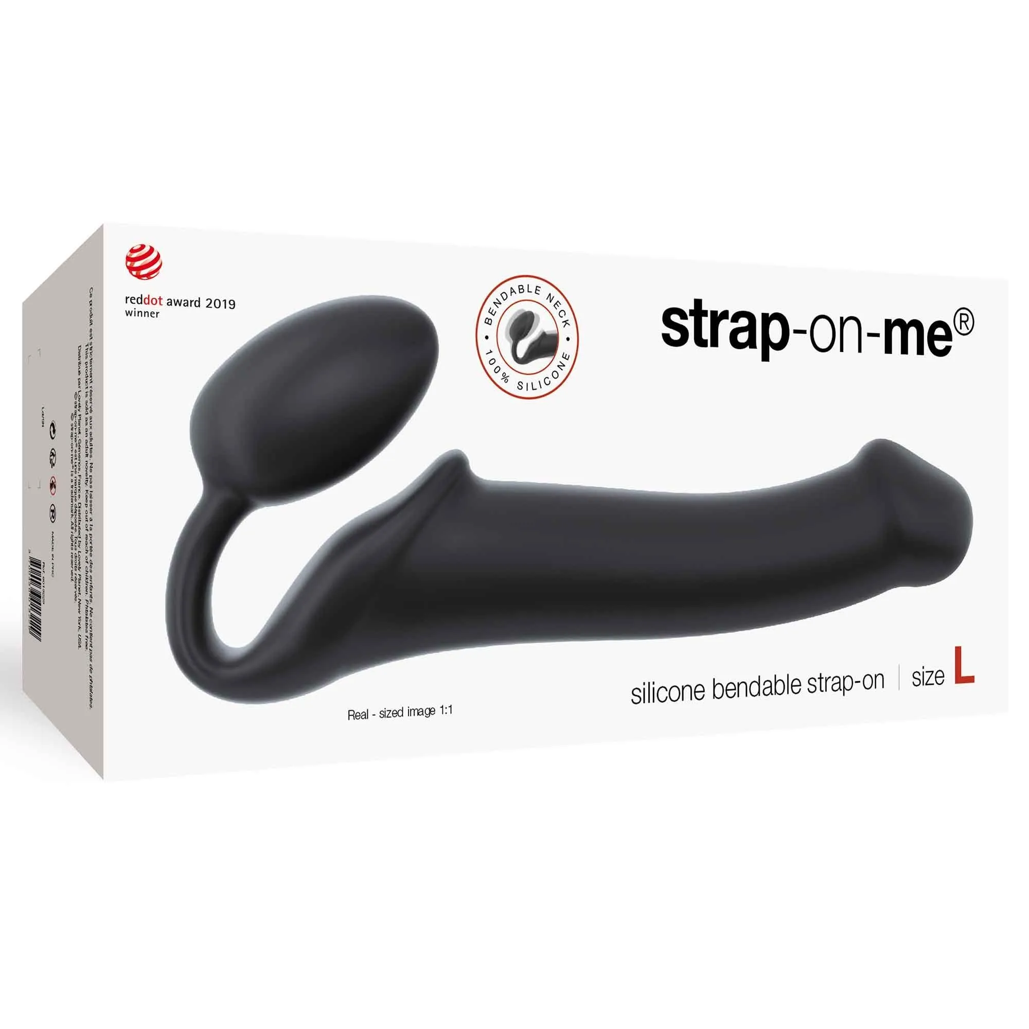 Strap-on-me Strap-on Double - Noir - Taille L 4 Strap-on-me Strap-on Double - Noir - Taille L – Image 2