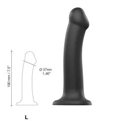 Strap-on-me Strap-on Dildo - Noir - Taille L -Lingerie Soldes Boutique 6013151 echelle web