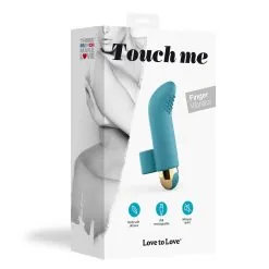 Love To Love Mini Vibro Touch Me - Petrol -Lingerie Soldes Boutique 6032138 pack web