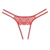 Culotte Ouverte Lovestruck - Rouge