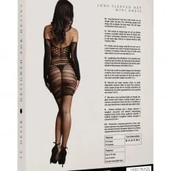 Le Désir Robe Filet Manches Longues - Alice - Le Désir -Lingerie Soldes Boutique 76436scr e371d3fdf336373