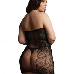 Le Désir Robe Bustier Résille Et Dentelle - Linda - Le Désir -Lingerie Soldes Boutique 87599scr 25c48bd7d0e7995