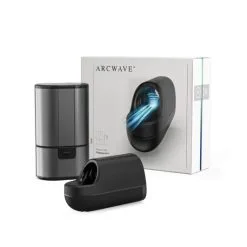 Womanizer Masturbateur Pour Pénis à Pulsation D'air - Ion Arcwave -Lingerie Soldes Boutique arc ion black packaging