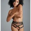 Culotte Harnais Taille Haute - Ava -Lingerie Soldes Boutique ava face