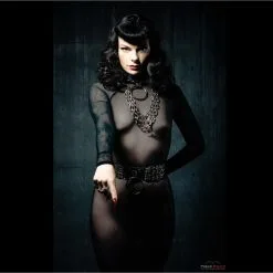 Patrice Catanzaro Robe Longue En Résille Azia -Lingerie Soldes Boutique azia robe