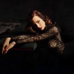 Patrice Catanzaro Robe Longue En Résille - Maori 19 Patrice Catanzaro Robe Longue En Résille - Maori -Lingerie Soldes Boutique azia robe maori