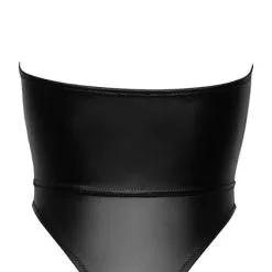 Body échancré Et Col En V En Wetlook 11 Body échancré Et Col En V En Wetlook -Lingerie Soldes Boutique body col v wetlook 5