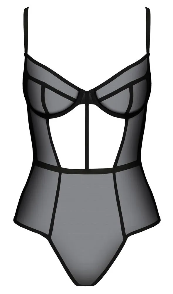 Body Armaturé En Résille Transparente - Varella 5 Body Armaturé En Résille Transparente - Varella – Image 3