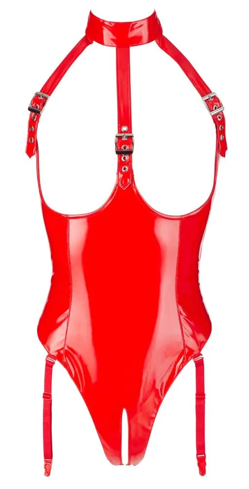 Body Seins Nus En Vinyle Rouge 3 Body Seins Nus En Vinyle Rouge