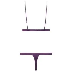 Maison Close Body String - Villa Satine - Violet -Lingerie Soldes Boutique body string villa satine violet 4