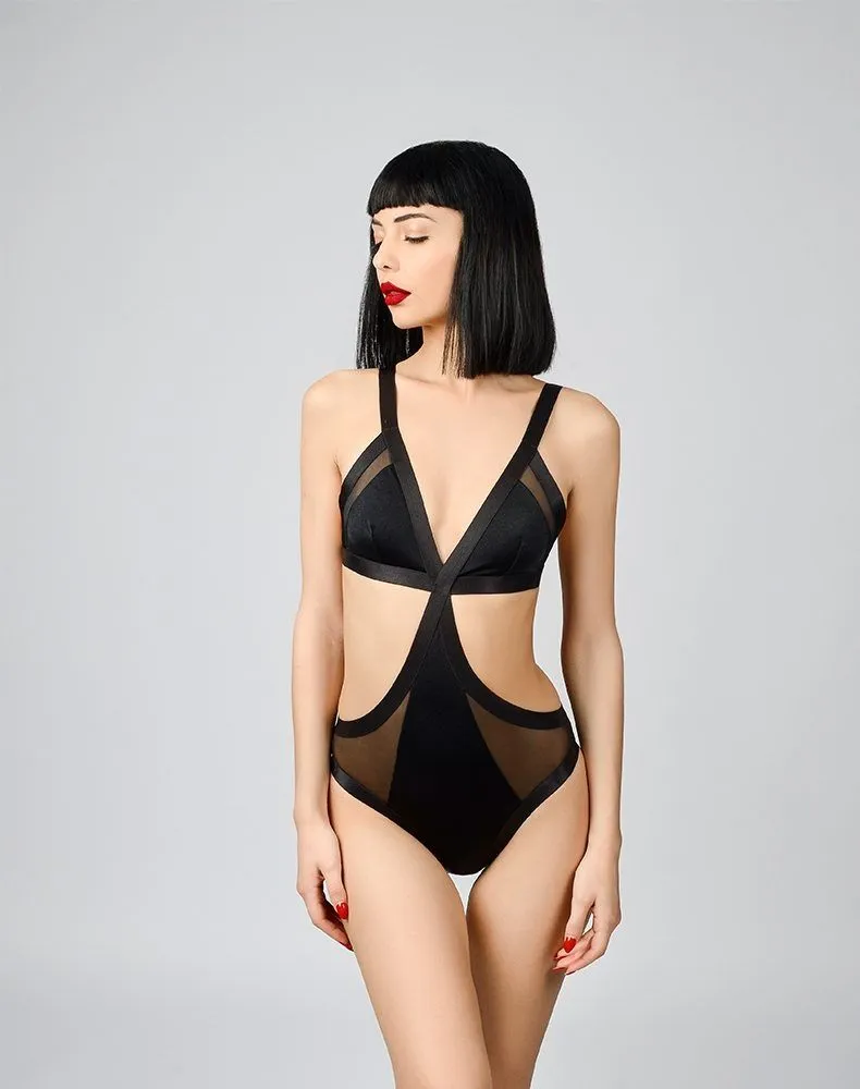 E.L.F. Zhou London Body Jet Black - One Piece Bodysuit 5 E.L.F. Zhou London Body Jet Black - One Piece Bodysuit – Image 3