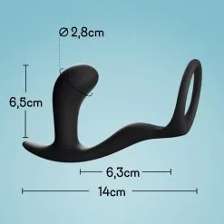 Fun Factory Plug Prostatique Avec Cockring - Bootie Ring