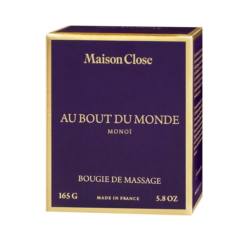 Maison Close Bougie De Massage - Au Bout Du Monde - Monoï 4 Maison Close Bougie De Massage - Au Bout Du Monde - Monoï – Image 2