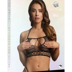 Le Désir Brassière Ajourée En Résille - Bliss 7 Le Désir Brassière Ajourée En Résille - Bliss -Lingerie Soldes Boutique brassiere resille noire bliss 3