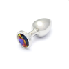 Rosebuds Plug En Acier Chirurgical Avec Cristal Swarovski - Rosebud - L - Volcano