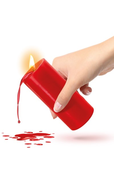 Bougie Large Basse Température - Rouge 4 Bougie Large Basse Température - Rouge – Image 2