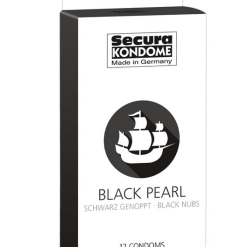 Préservatifs Perlés - Black Pearl - X12