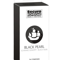 Préservatifs Perlés - Black Pearl - X24
