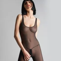 Maison Close Catsuit - Pure Tentation -Lingerie Soldes Boutique catsuit tulle pure tentation 5