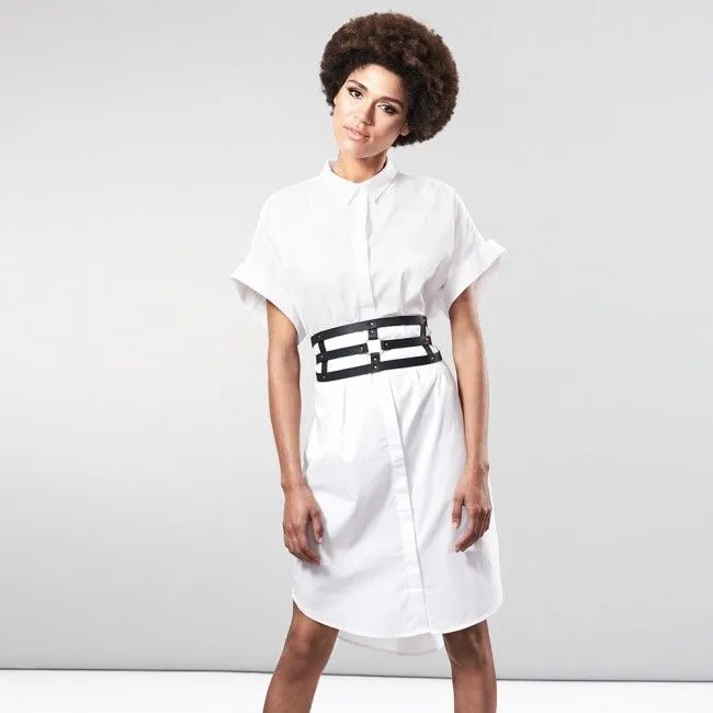 Bijoux Indiscrets Ceinture Harnais En Cuir Vegan - Maze 4 Bijoux Indiscrets Ceinture Harnais En Cuir Vegan - Maze – Image 2