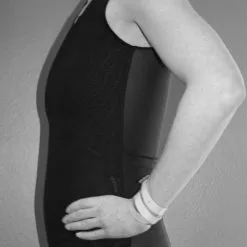 Binder Poitrine Long - Noir -Lingerie Soldes Boutique chestbinderlongnoirprofil 4