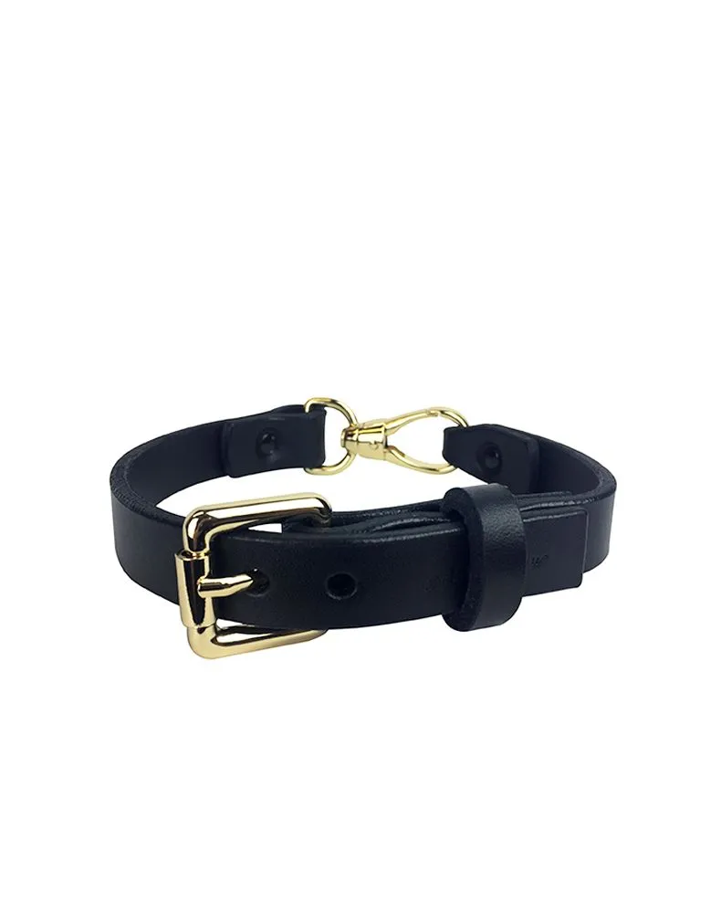 E.L.F. Zhou London Choker Captivate - Noir Et Or 3 E.L.F. Zhou London Choker Captivate - Noir Et Or