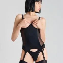 Maison Close Combinaison Seins Nus - Pure Tentation -Lingerie Soldes Boutique combinaison seins nus pure tentation 1