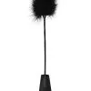 Cravache Et Marabout - Noir -Lingerie Soldes Boutique cravache plume 1
