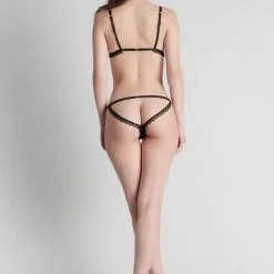 Maison Close Culotte Demie Nue - Le Petit Secret -Lingerie Soldes Boutique culotte demi nue ps 7