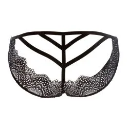 Atelier Amour Culotte Fesses Demi-nues En Tulle Et Dentelle - Nommée Désir -Lingerie Soldes Boutique culotte fesses nues nommee desir 1