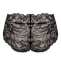 Paloma Casile Culotte En Dentelle Florale Irisée - Isis -Lingerie Soldes Boutique culotte isis 5