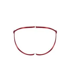 E.L.F. Zhou London Culotte Ouverte - Bondage Bodywear - Rouge