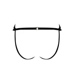 E.L.F. Zhou London Culotte Ouverte - Bondage Bodywear - Noire