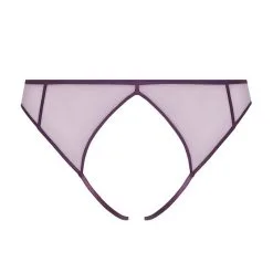 Maison Close Culotte Ouverte - L'Amoureuse - Orchidée Violette -Lingerie Soldes Boutique culotte ouverte l amoureuse orchidee 4