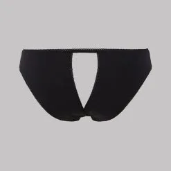 Maison Close Culotte Ouverte - Le Petit Secret - Noir 9 Maison Close Culotte Ouverte - Le Petit Secret - Noir -Lingerie Soldes Boutique culotte ouvrable petit secret noir 5