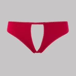 Maison Close Culotte Ouverte - Le Petit Secret - Rouge 10 Maison Close Culotte Ouverte - Le Petit Secret - Rouge -Lingerie Soldes Boutique culotte ouvrable petit secret rouge 4