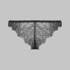 Maison Close Culotte En Soie Et Dentelle - Rendez-vous Noir 12 Maison Close Culotte En Soie Et Dentelle - Rendez-vous Noir -Lingerie Soldes Boutique culotte rendez vous noir 5 1