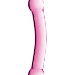 Dildo En Verre - Glossy N°7 - Rose