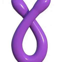 Double Dildo - Violet 9 Double Dildo - Violet -Lingerie Soldes Boutique double 4