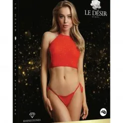 Le Désir Ensemble - Red Love - Le Désir -Lingerie Soldes Boutique ensemble red love le d sir 3