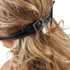 Gag-ball En Silicone - ø 4cm - Rose -Lingerie Soldes Boutique gag ball silicone rose mannequin dos