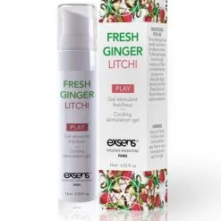 Exsens Gel Excitant Effet Froid Et Comestible - Gingembre Litchi