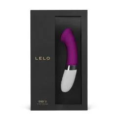 LELO Vibromasseur Point G Gigi II - Violet 10 LELO Vibromasseur Point G Gigi II - Violet -Lingerie Soldes Boutique gigi2packagingdeeprose ll