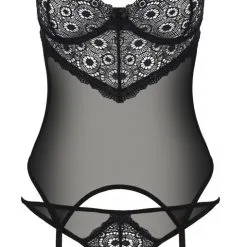 Guêpière En Dentelle Recyclée - Zinnia 8 Guêpière En Dentelle Recyclée - Zinnia -Lingerie Soldes Boutique guepiere dentelle recyclee zinnia 3