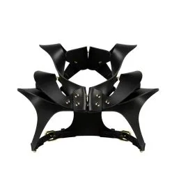 E.L.F. Zhou London Harnais D'épaules En Cuir - Overlay Shoulders -Lingerie Soldes Boutique harnais paules cuir elf zhou 3