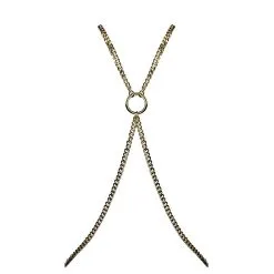 E.L.F. Zhou London Harnais En Chaînes - Menottes Chain Harness -Lingerie Soldes Boutique harnais chaine menottes 4